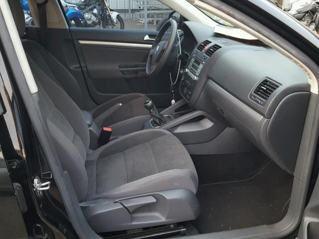 3VWJZ71K29M034452 - 2009 VOLKSWAGEN JETTA S 黑色 照片 5