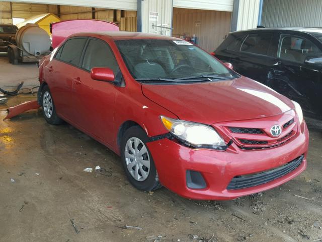 2T1BU4EE9BC656988 - 2011 TOYOTA COROLLA BA RED photo 1