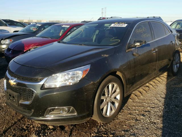 1G11E5SA0GU121888 - 2016 CHEVROLET MALIBU LIM GRAY photo 2