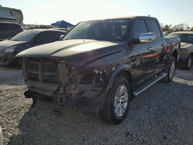 1C6RR7PTXES445208 - 2014 RAM 1500 LONGH BLACK photo 2