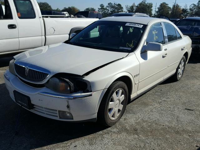 1LNHM86S34Y643461 - 2004 LINCOLN LS WHITE photo 2