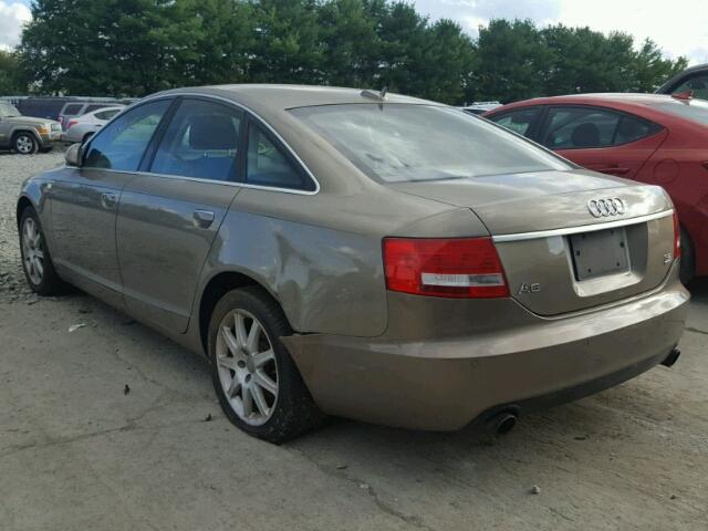 WAUDG74F25N092210 - 2005 AUDI A6 3.2 QUA BROWN photo 3