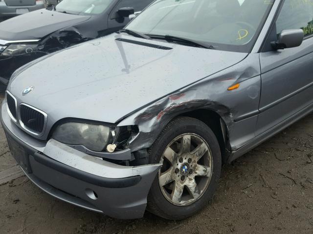 WBAEU334X5PR17968 - 2005 BMW 325 XI GRAY photo 9