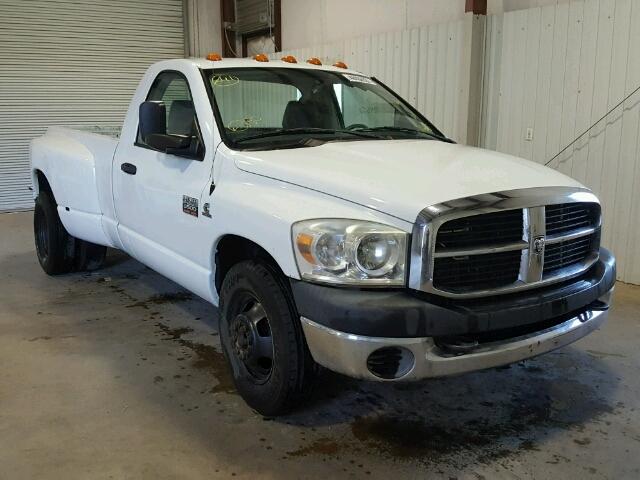 3D7ML46C77G712955 - 2007 DODGE RAM 3500 S WHITE photo 1