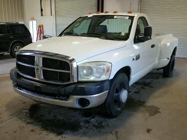3D7ML46C77G712955 - 2007 DODGE RAM 3500 S WHITE photo 2