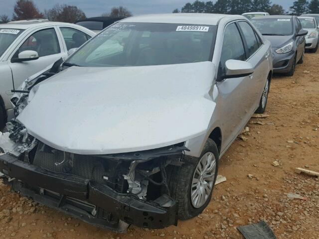 4T1BF1FKXEU370034 - 2014 TOYOTA CAMRY L SILVER photo 2