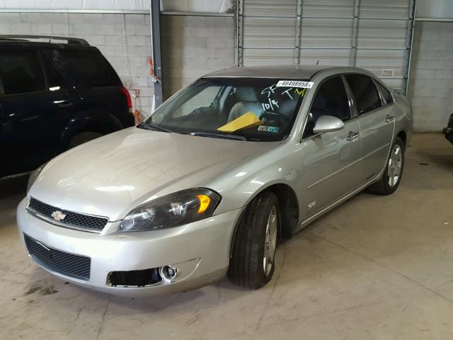 2G1WD58C079335472 - 2007 CHEVROLET IMPALA SUP SILVER photo 2