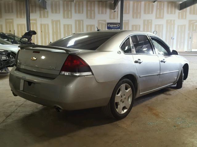 2G1WD58C079335472 - 2007 CHEVROLET IMPALA SUP SILVER photo 4