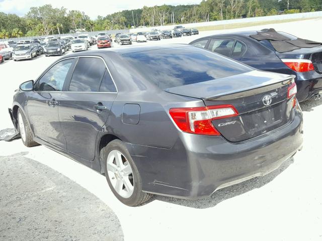 4T1BF1FK9EU792473 - 2014 TOYOTA CAMRY L GRAY photo 3