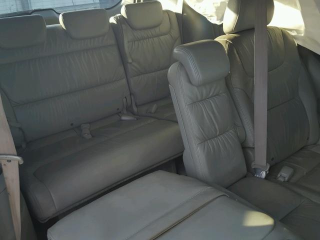 5FNRL38698B092117 - 2008 HONDA ODYSSEY EX GRAY photo 6