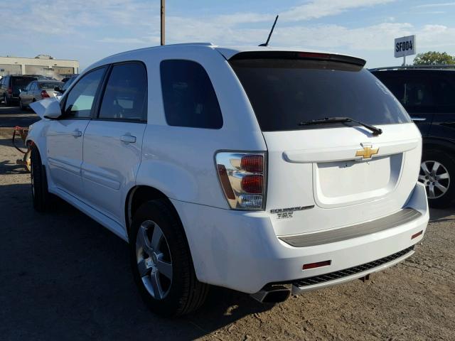 2CNDL937986075669 - 2008 CHEVROLET EQUINOX SP WHITE photo 3