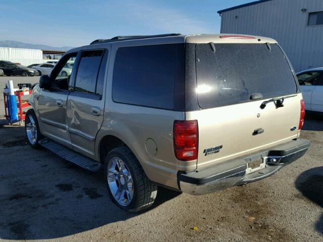 1FMRU1762XLC31045 - 1999 FORD EXPEDITION GOLD photo 3