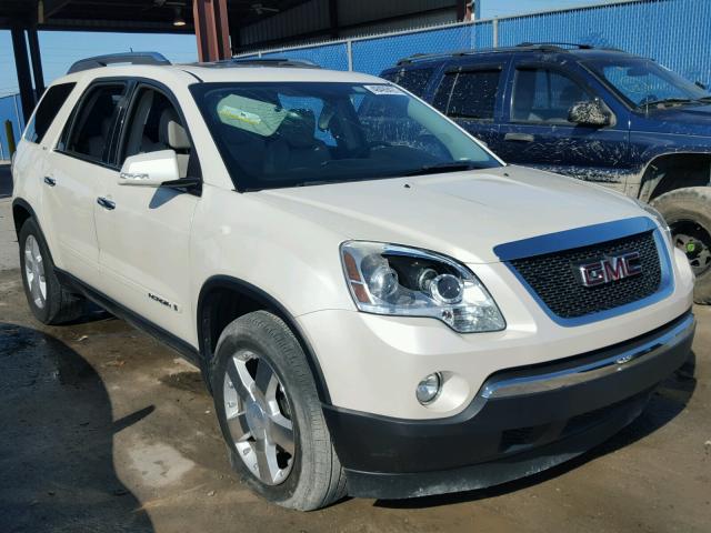 1GKER337X8J265766 - 2008 GMC ACADIA SLT თეთრი ფოტო 1