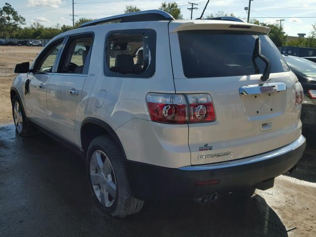 1GKER337X8J265766 - 2008 GMC ACADIA SLT თეთრი ფოტო 3