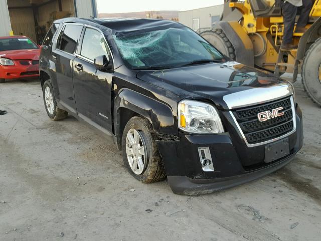 2CTFLREC4B6395999 - 2011 GMC TERRAIN SL BLACK photo 1