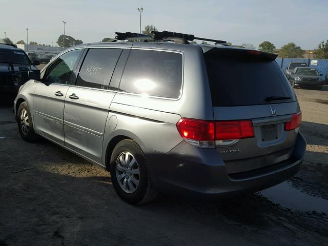 5FNRL38739B408914 - 2009 HONDA ODYSSEY EX SILVER photo 3