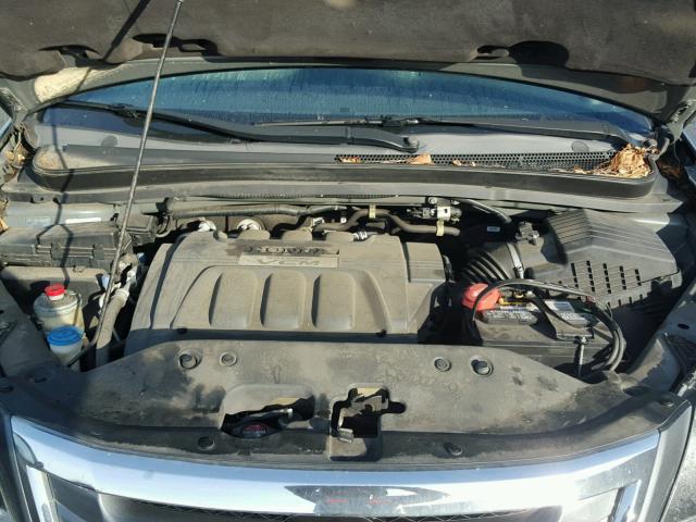 5FNRL38739B408914 - 2009 HONDA ODYSSEY EX SILVER photo 7