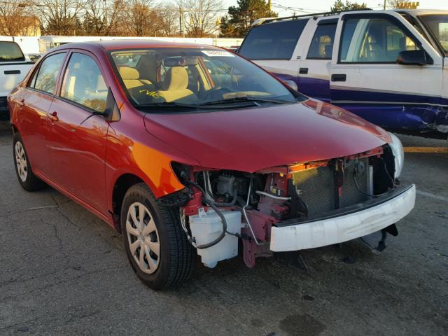 JTDBU4EE7AJ073077 - 2010 TOYOTA COROLLA BA RED photo 1