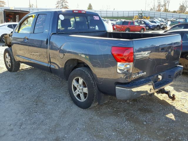 5TFBV54147X007142 - 2007 TOYOTA TUNDRA DOU BLUE photo 3