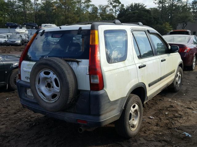 SHSRD68493U105639 - 2003 HONDA CR-V LX WHITE photo 4