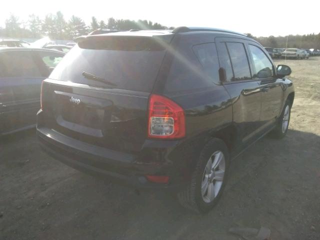 1C4NJCBA1CD530677 - 2012 JEEP COMPASS SP BLACK photo 4