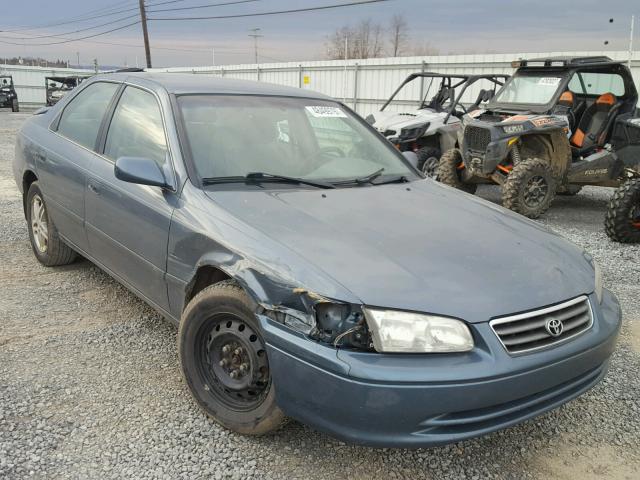 JT2BF22K110297825 - 2001 TOYOTA CAMRY CE BLUE photo 1