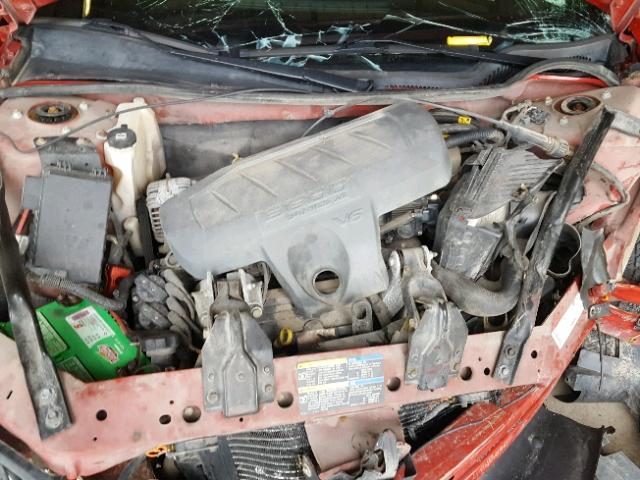 2G2WP552081130636 - 2008 PONTIAC GRAND PRIX წითელი ფოტო 7