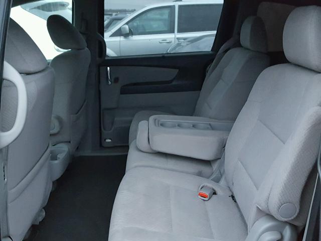 5FNRL5H43EB006323 - 2014 HONDA ODYSSEY EX GRAY photo 6