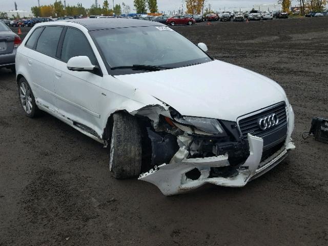 WAUKF68P19A072258 - 2009 AUDI A3 2.0T QU WHITE photo 1