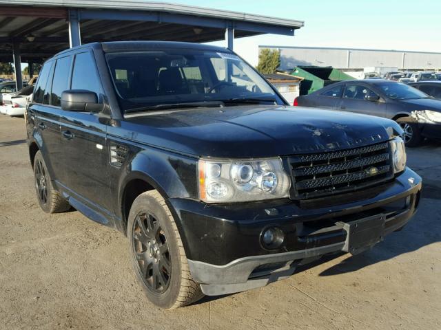 SALSK25468A181906 - 2008 LAND ROVER RANGE ROVE BLACK photo 1