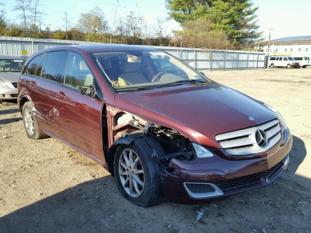 4JGCB65E96A026951 - 2006 MERCEDES-BENZ R 350 MAROON photo 1