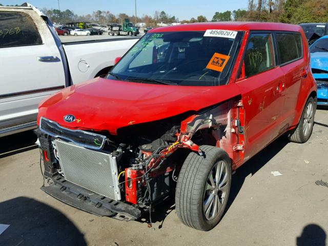 KNDJP3A52G7865288 - 2016 KIA SOUL + RED photo 2