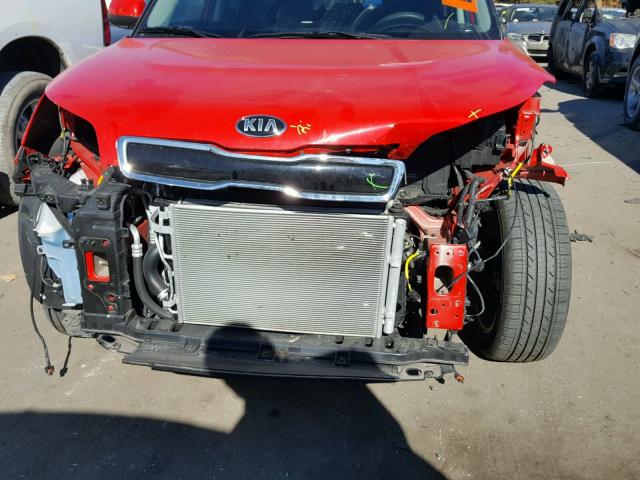 KNDJP3A52G7865288 - 2016 KIA SOUL + RED photo 9