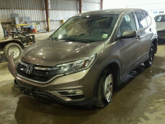 3CZRM3H50FG703285 - 2015 HONDA CR-V EX BROWN photo 2