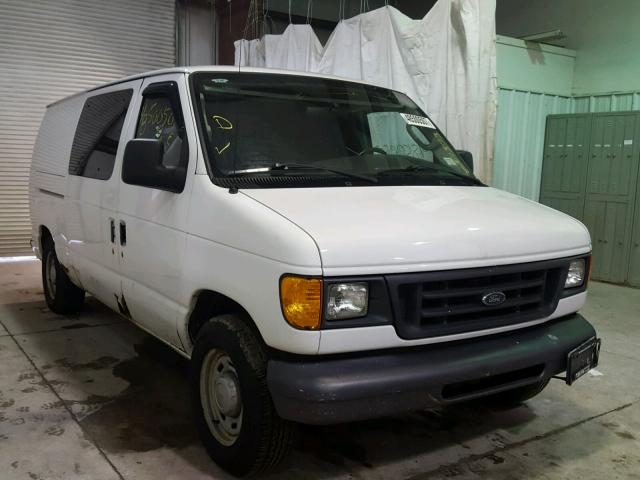 1FTRE14W26HA38871 - 2006 FORD ECONOLINE WHITE photo 1