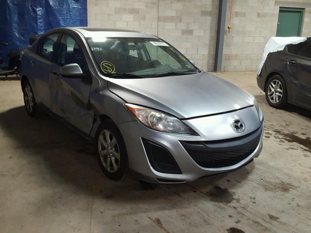 JM1BL1SG7A1260116 - 2010 MAZDA 3 I GRAY photo 1