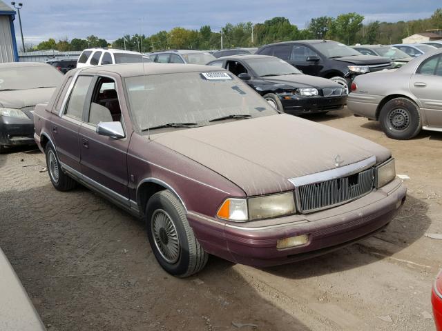 3C3XA5636LT031338 - 1990 CHRYSLER LEBARON LA BURGUNDY photo 1