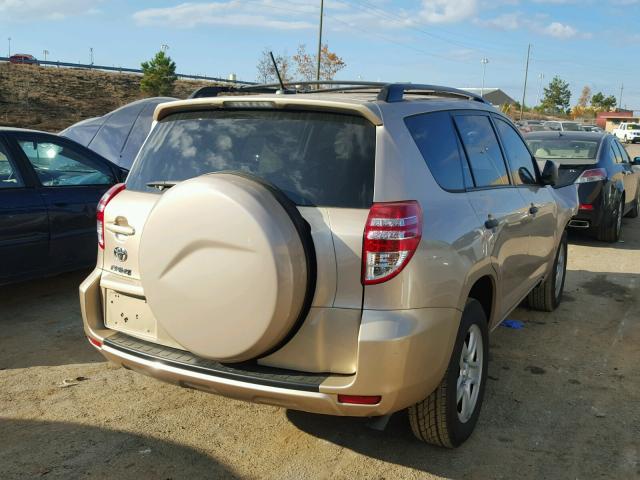 2T3ZK4DV9CW018253 - 2012 TOYOTA RAV4 GOLD photo 4