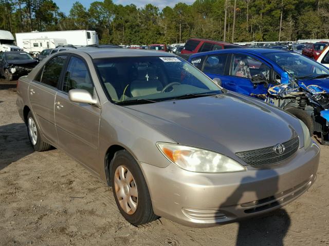 4T1BE32K24U281366 - 2004 TOYOTA CAMRY LE GOLD photo 1
