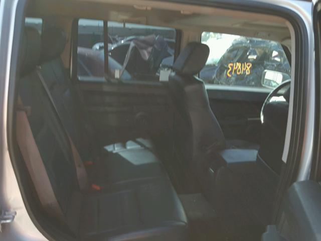 1J8HH48K08C239995 - 2008 JEEP COMMANDER SILVER photo 6