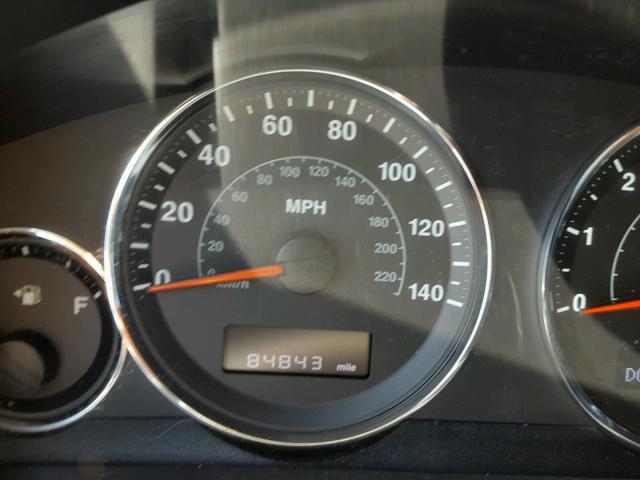 1J8HH48K08C239995 - 2008 JEEP COMMANDER SILVER photo 8