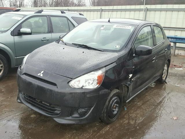 ML32A3HJ5EH005324 - 2014 MITSUBISHI MIRAGE DE BLACK photo 2