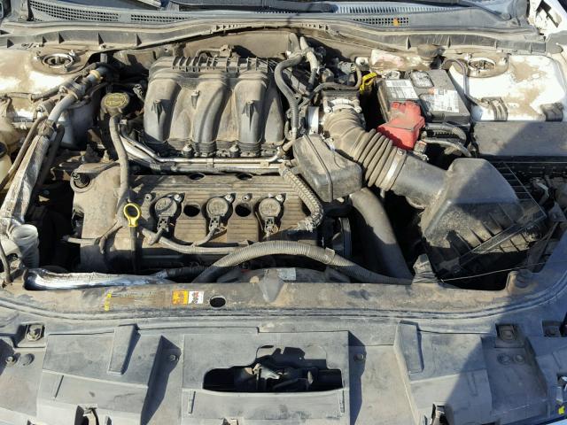 3FAHP0JG0AR265972 - 2010 FORD FUSION SEL WHITE photo 7