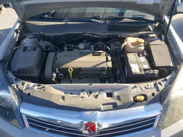 W08AT271285057328 - 2008 SATURN ASTRA XR GRAY photo 7