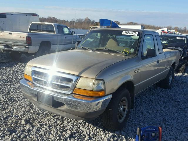 1FTYR14VXXTB01172 - 1999 FORD RANGER SUP BROWN photo 2