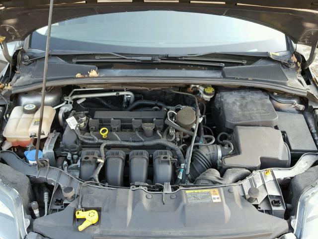 1FAHP3N29CL381205 - 2012 FORD FOCUS TITA GRAY photo 7