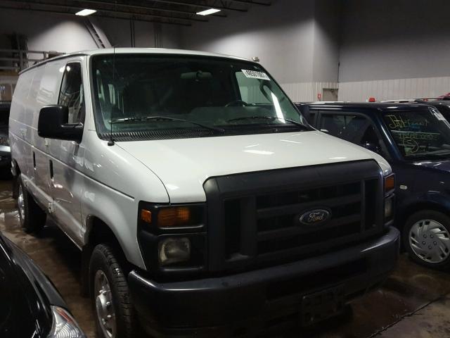 1FTNE2EW1DDA90354 - 2013 FORD ECONOLINE WHITE photo 1