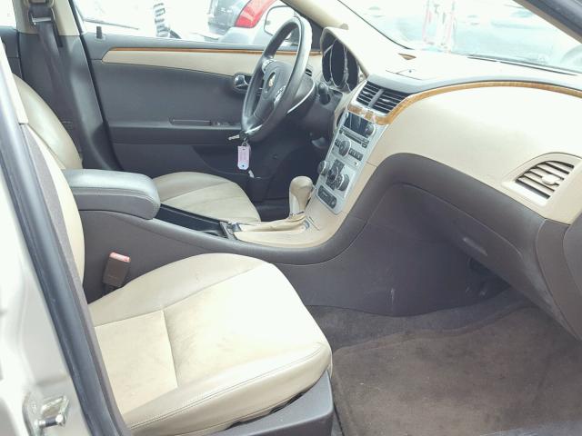 1G1ZC5E10BF201029 - 2011 CHEVROLET MALIBU 1LT GOLD photo 5