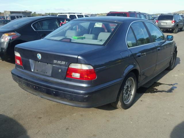 WBADT43462GY42296 - 2002 BMW 525 I AUTO BLUE photo 4