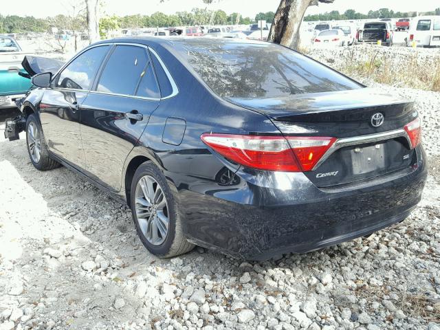 4T1BF1FK6FU102664 - 2015 TOYOTA CAMRY LE BLACK photo 3